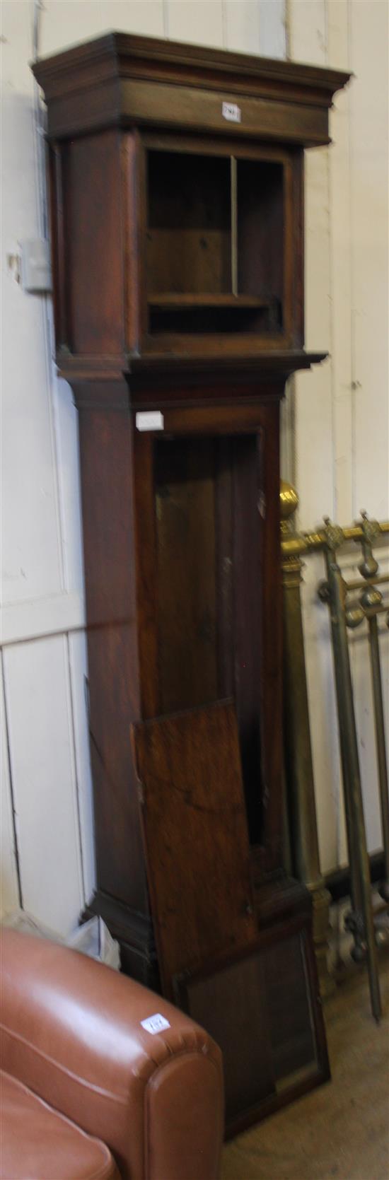 Mahogany longcase clock